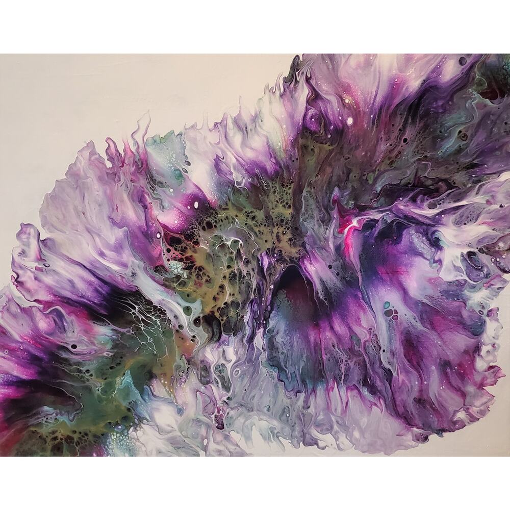 Art Print my Original Work 11" x 14" "Dreaming Abstract" Acid Free Card Stock